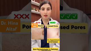 Best Skin Care  Large Pores Treatment dermatologist skincareroutine skincare skincarehacks [upl. by Erdnassak]