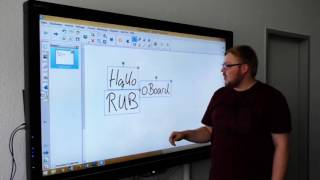 Einsteiger 45  Gesten und Touchfunktionen am interaktiven Whiteboard [upl. by Arda]