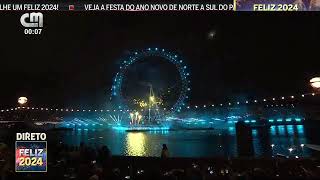 PASSAGEM DE ANO 20232024  PORTUGALMADEIRALONDRES  CMTV [upl. by Whelan]