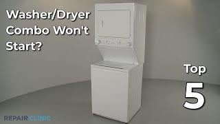 WasherDryer Combo Dryer Wont Start — WasherDryer Combo Troubleshooting [upl. by Krall]