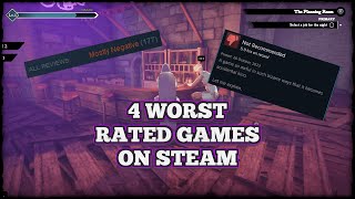 I played 4 worst rated Steam games [upl. by Selene235]