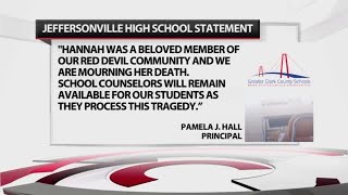 Jeffersonville High School student dies after being hit by car while walking to school [upl. by Nayrb]