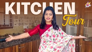 Kitchen Tour  Shiva Jyothi  Savithri  Jyothakka [upl. by Leivad40]