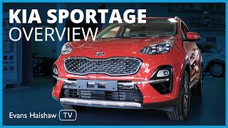 Kia Sportage Overview Walkaround and features  Evans Halshaw TV [upl. by Airemaj]