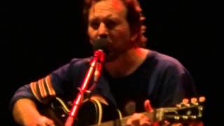 Eddie Vedder  Imagine Live 2014 [upl. by Annalla]