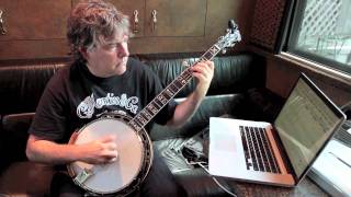 Bela Fleck Practices his New Banjo Concerto on his Tour Bus [upl. by Haakon966]