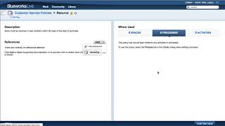 IBM Blueworks Live  linking policies to business processes [upl. by Fadiman]