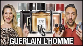 5 GUERLAIN LHOMME IDEAL RANKED Lhomme Ideal EDT vs EDP vs LIntense vs Extreme vs Cool [upl. by Dehlia]