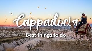 CAPPADOCIA TURKEY  9 Best Things To Do In Magical Cappadocia [upl. by Madox]