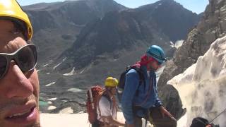 Gooseneck Glacier Bergschrund [upl. by Aubin]