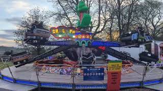 Crazy Frog Ride At Bath £2 Easter Fun Fair [upl. by Naoj]