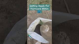 Filling Sandbags For Hurricane Milton 🌀 [upl. by Liatris]