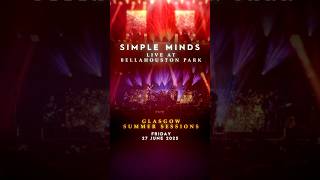 Tickets on sale now SimpleMinds Glasgow LiveMusic [upl. by Fisher]