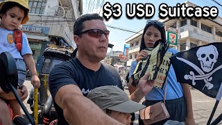 Arshine Shops for New Luggage Fatima REFUSES to Pay The 20 Pesos Taxi Fare [upl. by Inavoj]