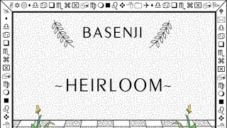 Basenji  Heirloom Official Music Video [upl. by Levan]