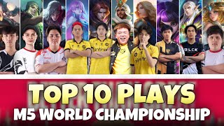 TOP 10 PLAYS FROM M5 WORLD CHAMPIONSHIP… 🔥 [upl. by Hobey141]