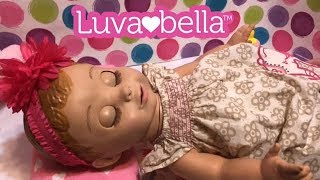 LUVABELLA DOLL AVERY PLAYTIME AND FEEDING Luvabella baby doll [upl. by Gizela840]