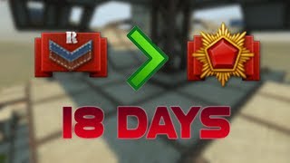 Tanki Online Recruit To Generalissimo In 18 DAYS WORLD RECORD [upl. by Novit292]