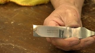 Preparing and sharpening a woodworking chisel  Paul Sellers [upl. by Asinla]