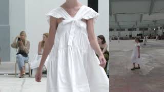 Cecilie Bahnsen Spring Summer 2019 Show Part 1 [upl. by Kraus]