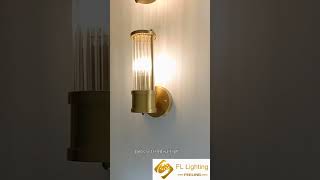 Europe Luxury Hotel crystal Wall Lamp lampfactory manufacturer factory light diy ledlights [upl. by Anelagna236]