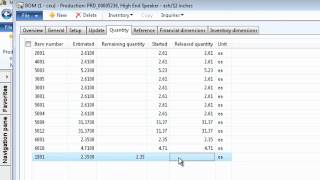 Microsoft Dynamics AX 2012 Production  Sub Contractor Work Overview [upl. by Silsby47]