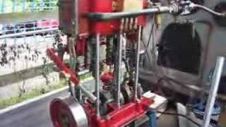 Taylor Twin steam launch engine [upl. by Eibbed666]