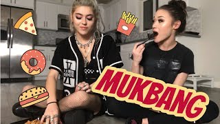 MUKBANG AT MY NEW PLACE w Xepher Wolf [upl. by Ainer157]