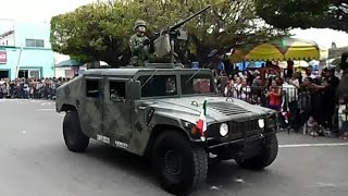 Ocotlan Jalisco desfile SEDENA  Policía Municipal y Bomberos 16Sep2022 [upl. by Lynnell]