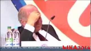 Uli Hoeneß weint auf der Jahreshauptversammlung 2013 des FC Bayern München [upl. by Carli]