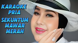 Sekuntum Marar Merah Karaoke Pria eddymelodi [upl. by Lledyr846]