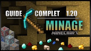 Le guide ULTIME sur le MINAGE en 120 sur Minecraft en SURVIE  Minage optimisé minerais [upl. by Dollie916]