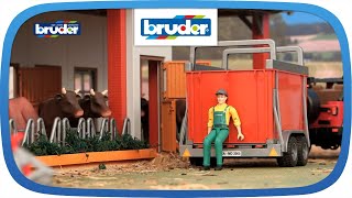 bworld Landwirt  62610  Bruder Spielwaren [upl. by Ahsieat]