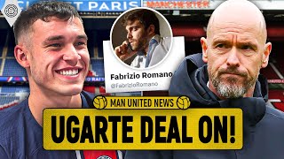 Romano United Working On Ugarte Loan  Man United News [upl. by Irrahs]