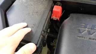 Chevrolet Traverse Battery Location [upl. by Anehs]