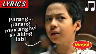 Parang may Anghel sa Aking Labi Sam Concepcion Maggi TVC 2004 [upl. by Patrick]