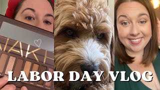 Cleaning Urban Decay Naked Palette GRWM Scentsy amp Books Labor Day Weekend Vlog [upl. by Wehttan761]