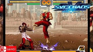 SNK VS CAPCOM SVC Chaos Nintendo switch gameplay [upl. by Docia731]