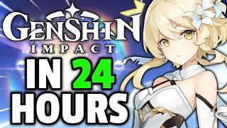 Can You Beat Genshin Impact in 24 Hours [upl. by Noemys719]