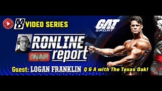 Logan Franklin QampA  Ronline Report [upl. by Bennink144]