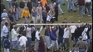 1998 Mississippi State vs Arkansas Storming the Field [upl. by Tham]