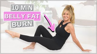 10 Minute AB WORKOUT For Women Over 50  Beginner No Equipment [upl. by Lettie349]