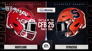 Acc Vs Big10 Showdown Maryland takes on Syracuse In the Battle Of Power 4 [upl. by Callum494]