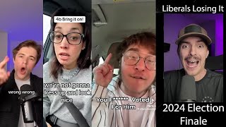 All The Lefties Losing It In The 2024 Election Finale [upl. by Harlamert]