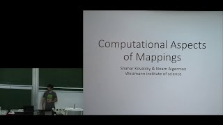 IGS16 Summer School Computational Aspects of Mappings [upl. by Hibben110]