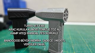 Fırçasız Motorlu Turbo JET Fan ARAC KURULAMAK HİÇ BUKADAR KOLAY OLMAMIŞTI [upl. by Torrie]