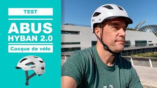 Casque vélo ABUS HYBAN 20 test avis amp review [upl. by Ahsilad]