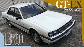 【R30】ニッサン スカイライン GTEX パサージュ 1985y NISSAN SKYLINE HR30 4door [upl. by Adiesirb]