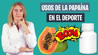 Debes saber las INCREÍBLES PROPIEDADES de la PAPAÍNA  Suplementos de papaína  Nutrición deportiva [upl. by Akirahs]