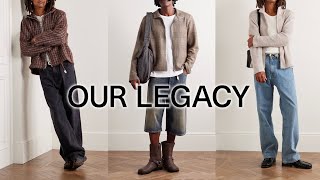 Mens Fall OUR LEGACY Lookbook  Fashion Inspiration [upl. by Adnirb]